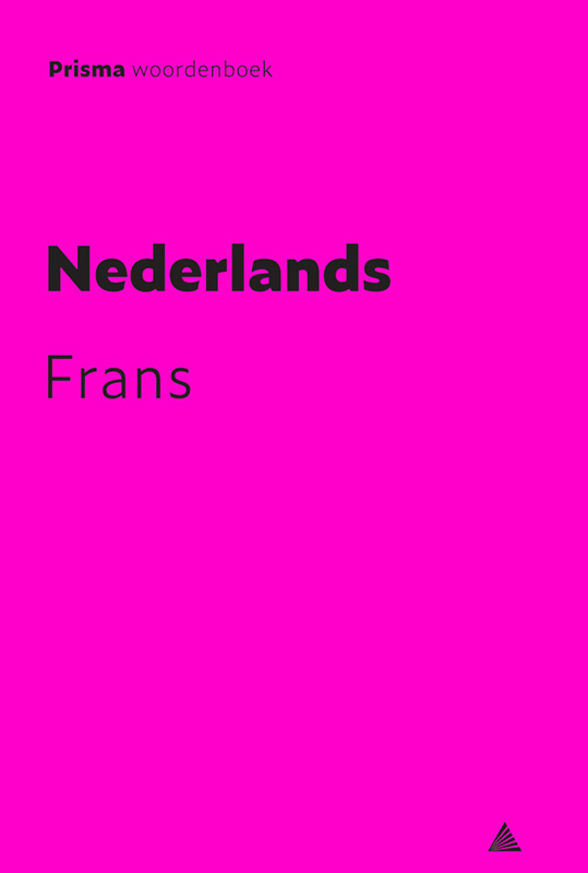 H.W.J. Drs. Gudde Prisma Pocketwoordenboek Nederlands-Frans Fluo Roz