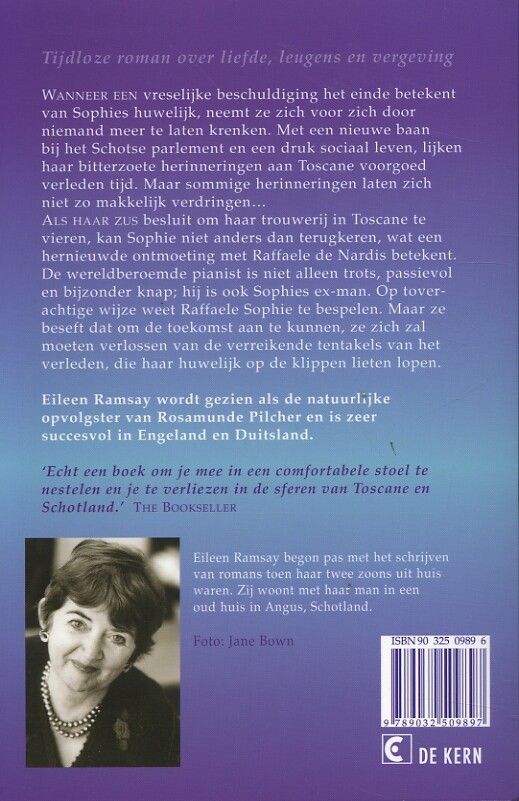 TOSCAANSE HERINNERINGEN achterkant