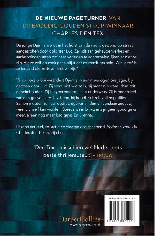 Verloren vrouw Verloren vrouw achterkant
