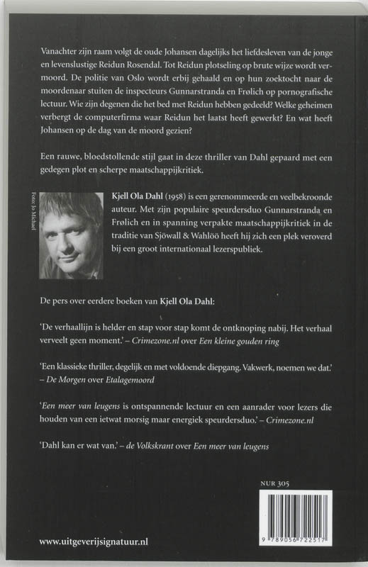 Gevangen in het web achterkant