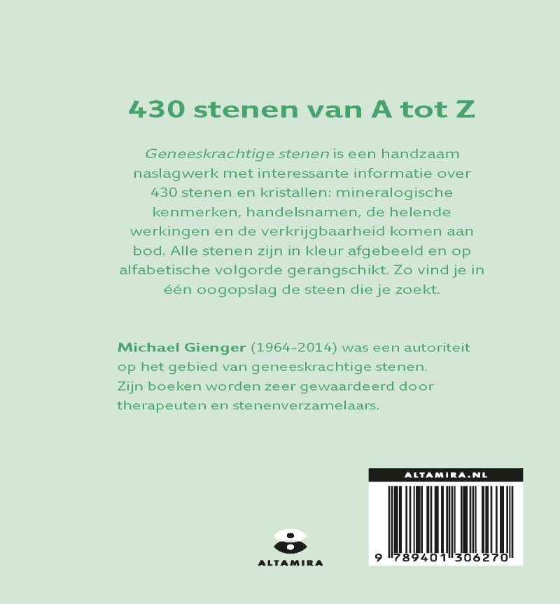 Geneeskrachtige stenen achterkant