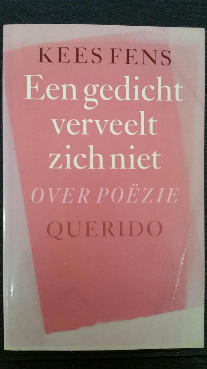 Gedicht verveelt zich niet