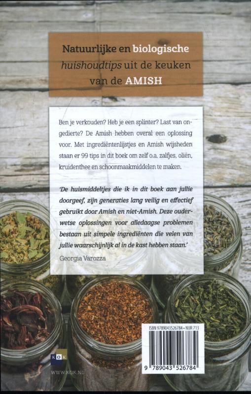 De 99 beste Amish huismiddeltjes achterkant