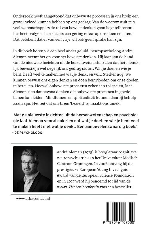 Je brein de baas achterkant
