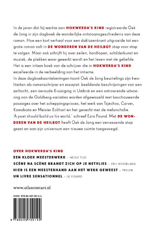 De wonderen van de heilbot De wonderen van de heilbot achterkant