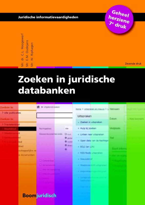 C.L. Hoogewerf Zoeken In Juridische Databanken / Juridische Informatievaardigheden