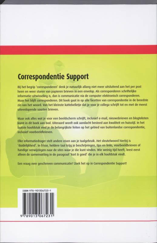 Correspondentie Support / Management support achterkant