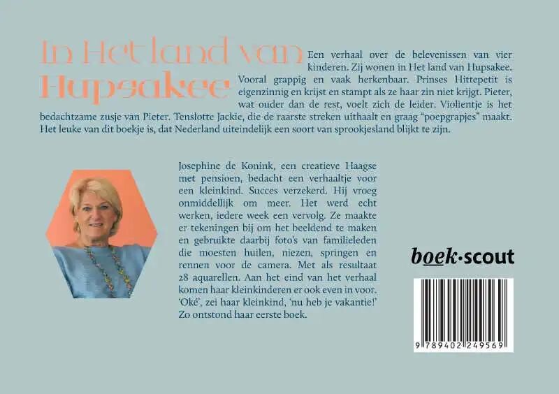 In Het land van Hupsakee achterkant