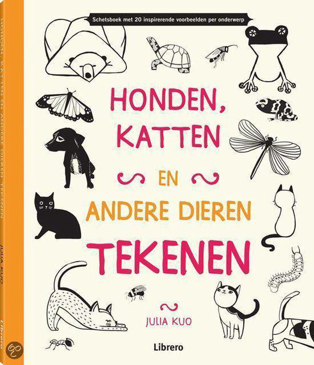 Honden,katten en andere dieren tekenen