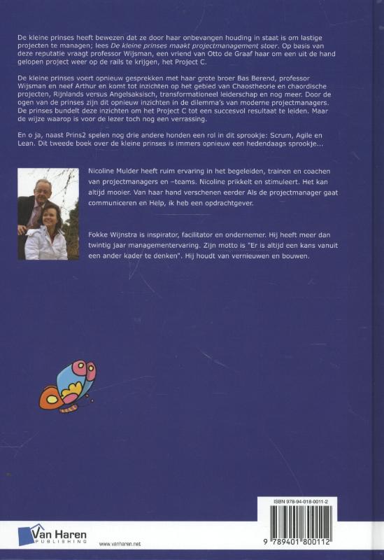 De kleine prinses en de chaos in het project De kleine prinses en de chaos in het project achterkant