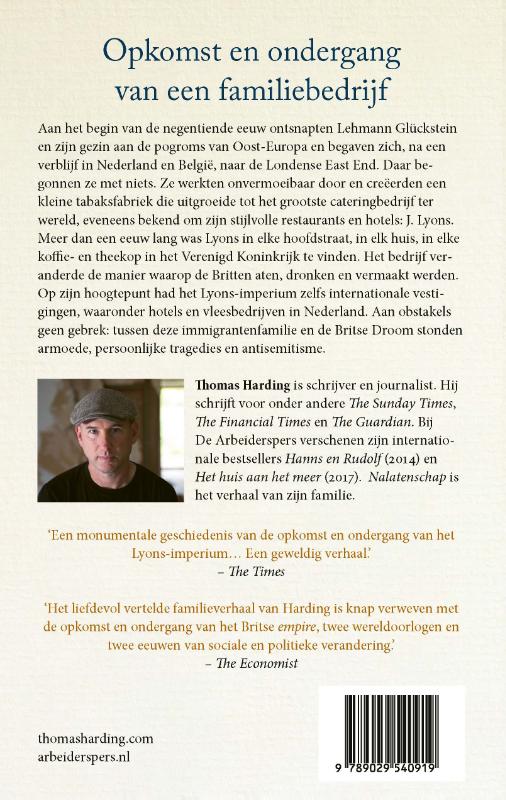 Nalatenschap achterkant