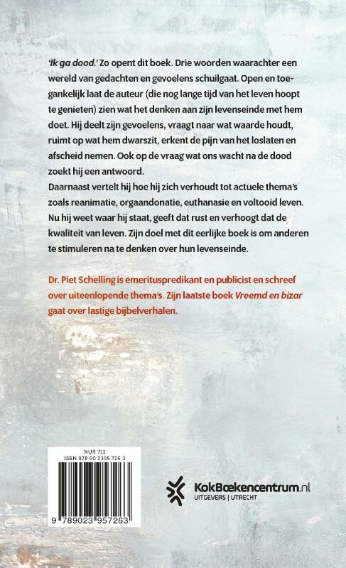 Denkend aan de dood kom ik tot leven achterkant
