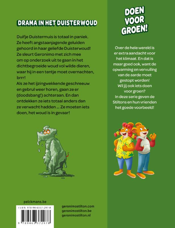 Drama in het Duisterwoud / Geronimo Stilton achterkant
