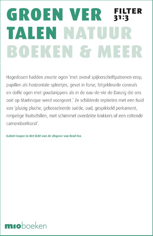 boekenbalie_9789493332935_cover Groen vertalen / Filter – Tijdschrift over vertalen / 31:3