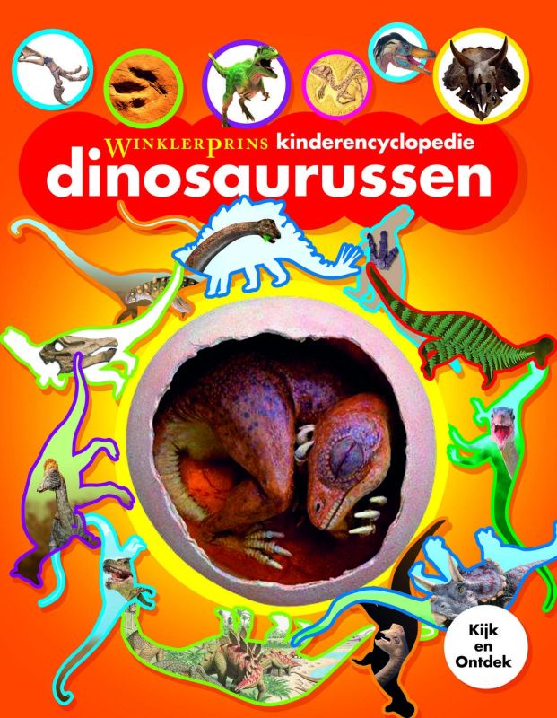 boekenbalie_9789027456359_cover Winkler Prins kinderencyclopedie / Dinosaurussen / Kijk en ontdek