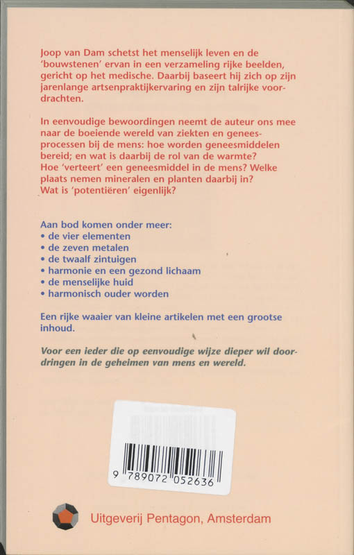 Leven en gezond zijn achterkant