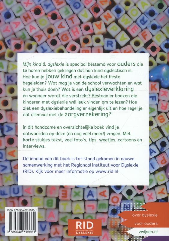 Mijn kind & dyslexie achterkant