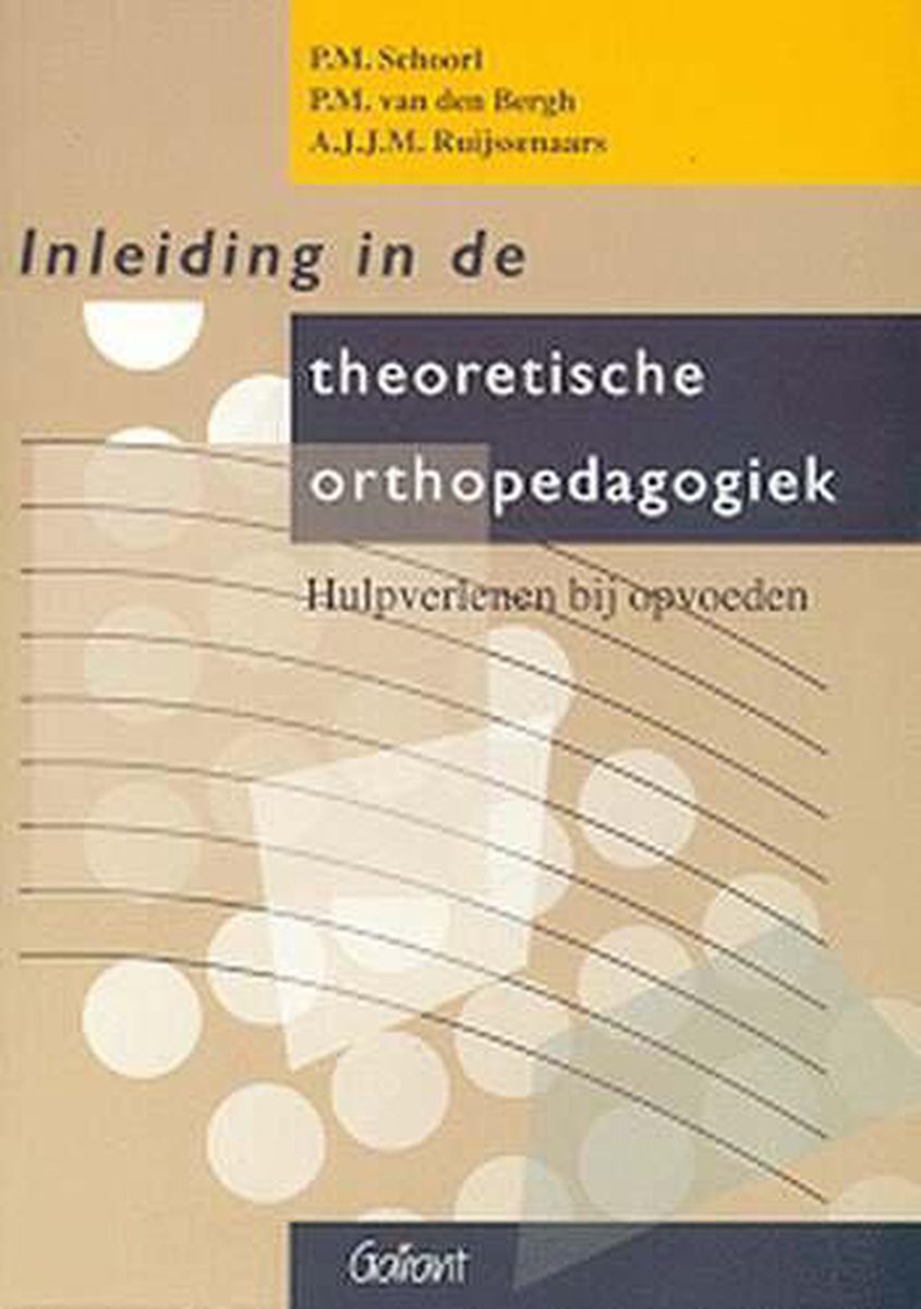 Inleiding in de theoretische orthopedagogiek / KOP-Serie / 21
