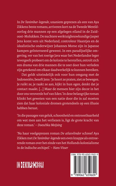 De Tanimbar legende achterkant