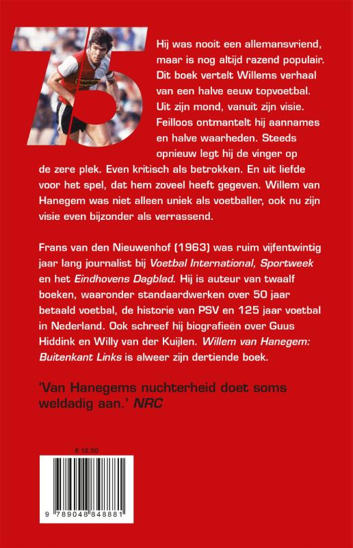 Willem van Hanegem Willem van Hanegem achterkant
