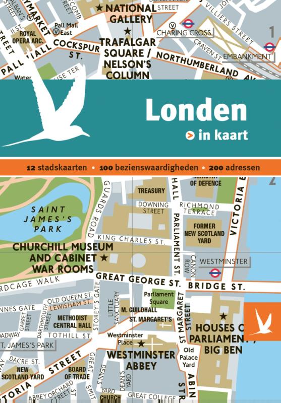 Dominicus stad-in-kaart - Londen in kaart