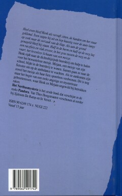 Het Nerthusmysterie / Pandora-crimi achterkant