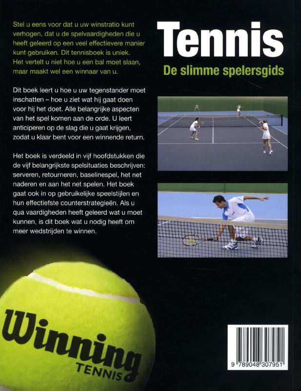 Tennis achterkant