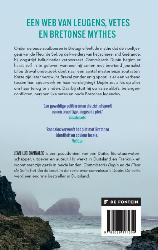 Commissaris Dupin en de Fleur de Sel / Een Bretagnethriller / 3 achterkant
