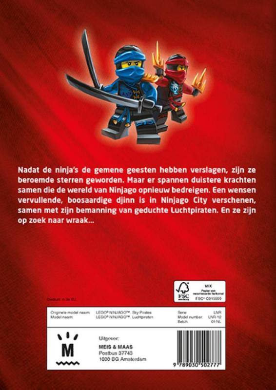 Luchtpiraten / Lego Ninjago / 3 achterkant