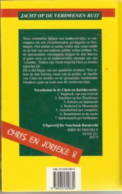 Jacht op de verdwenen buit / Chris en Jorieke / 8 achterkant