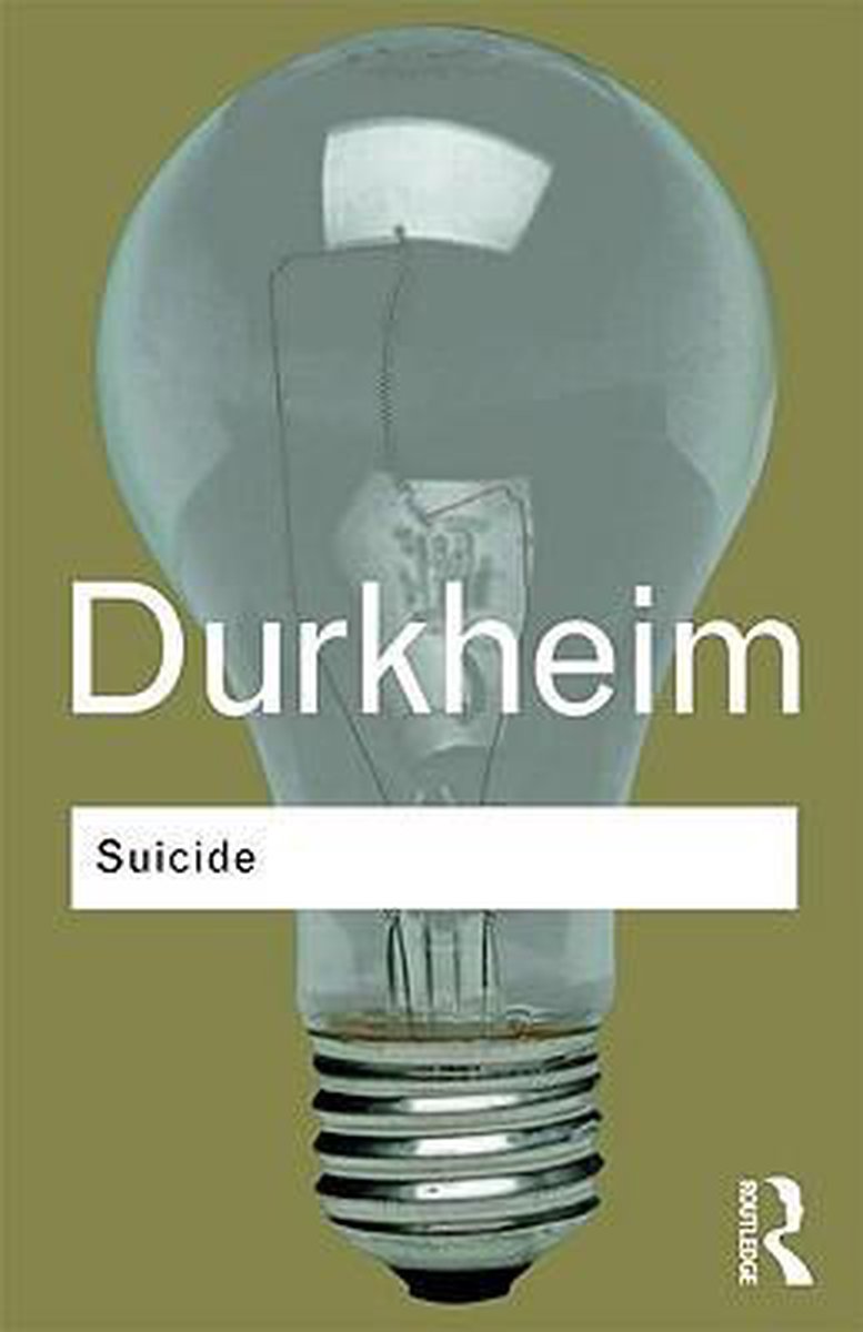 Suicide / Routledge Classics