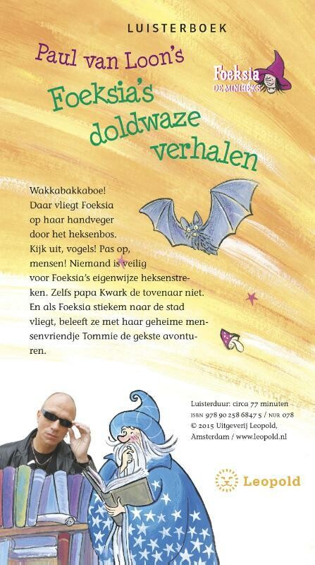 Foeksia's doldwaze verhalen / Foeksia de miniheks achterkant