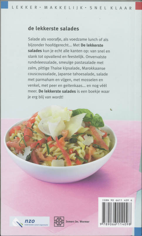 De lekkerste salades achterkant