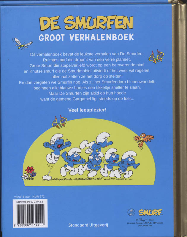 De smurfen / De smurfen achterkant