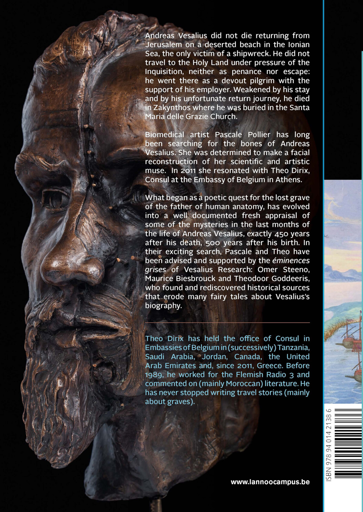 In search of Andreas Vesalius achterkant