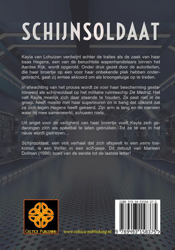 Schijnsoldaat achterkant