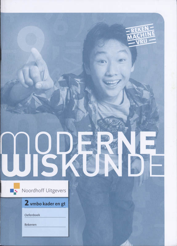 boekenbalie_9789001780333_cover Moderne Wiskunde / 2 Vmbo Kader En Gt / Deel Oefenboek Rekenen