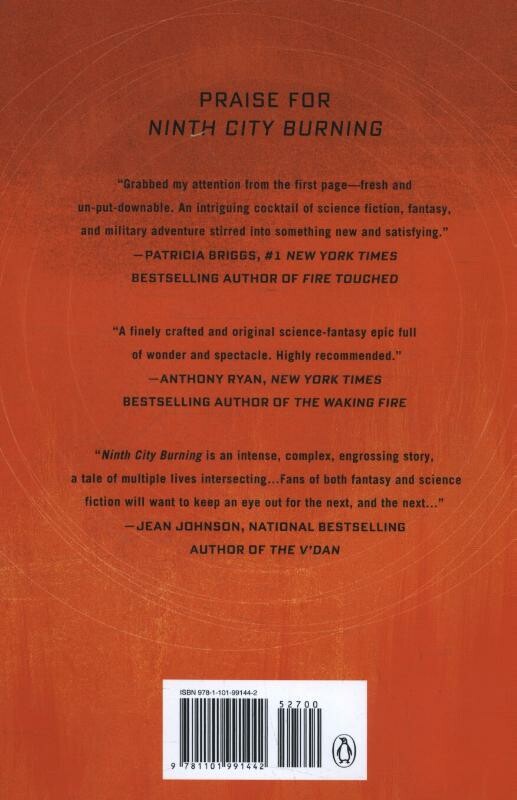 Ninth City Burning achterkant