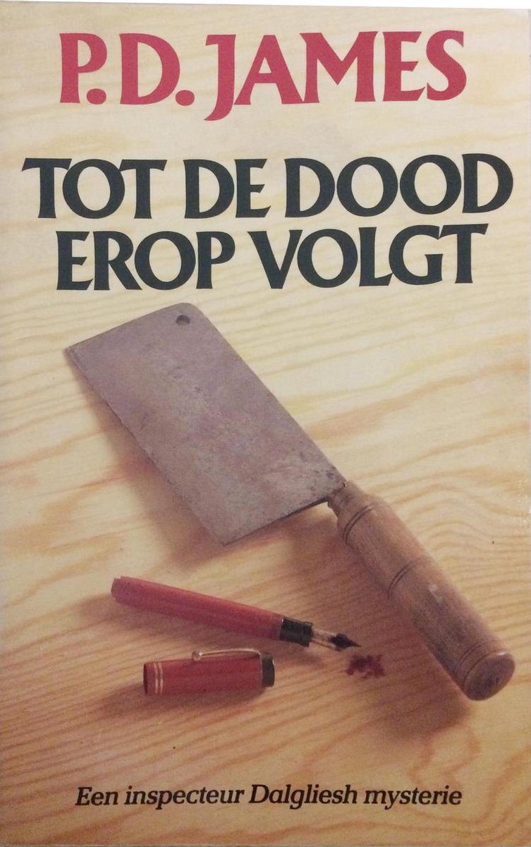 P.D. James Tot De Dood Erop Volgt thumbnail