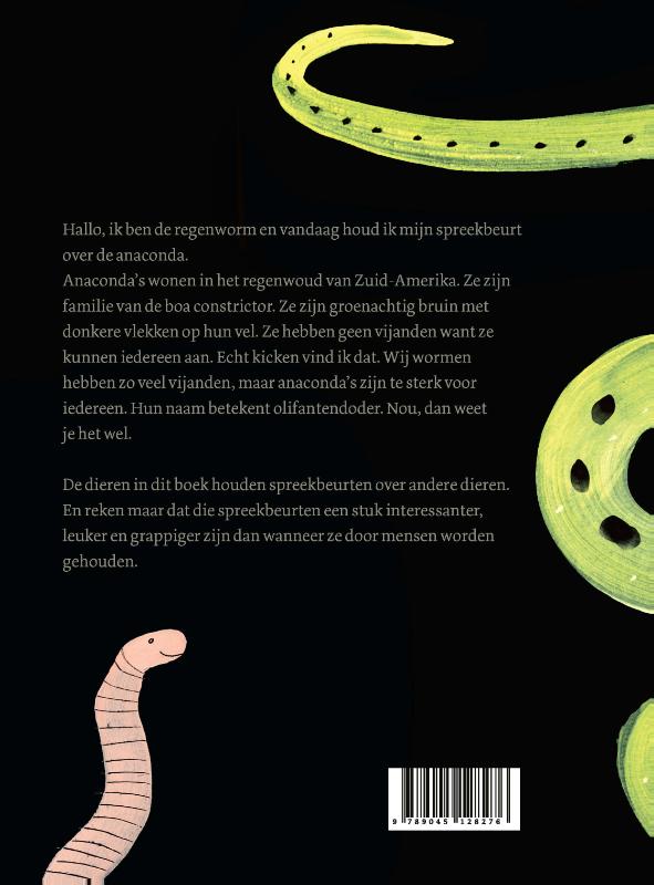 Vandaag houd ik mijn spreekbeurt over de anaconda Vandaag houd ik mijn spreekbeurt over de anaconda achterkant