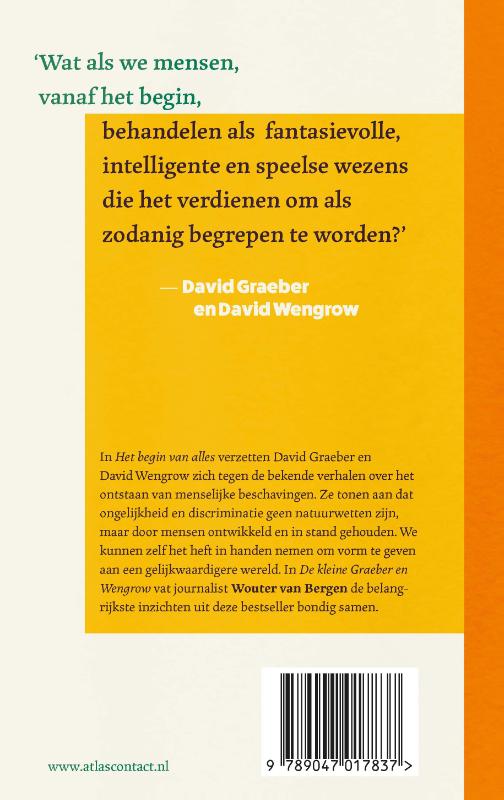 De kleine Graeber en Wengrow / Kleine boekjes - grote inzichten / 1 achterkant