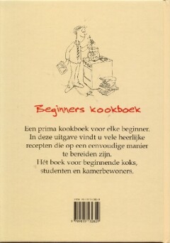 BEGINNERS KOOKBOEK achterkant