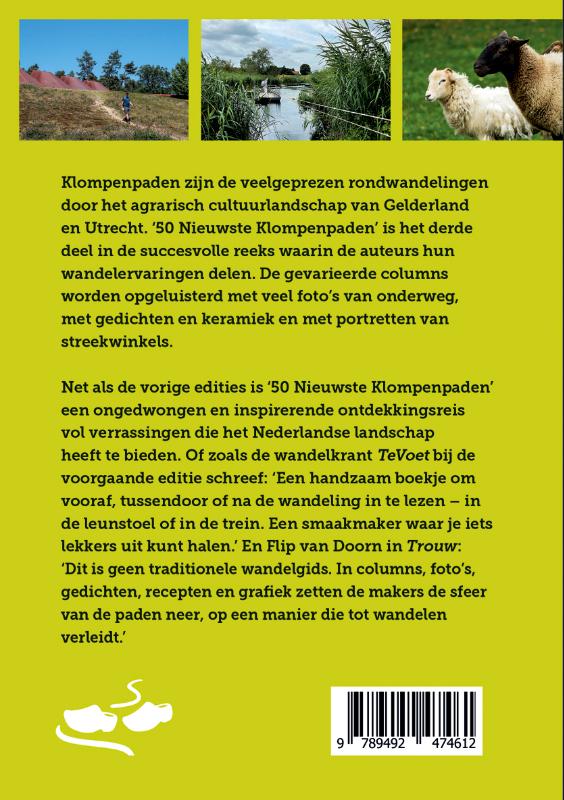 50 nieuwste Klompenpaden / Klompenpaden / 3 achterkant