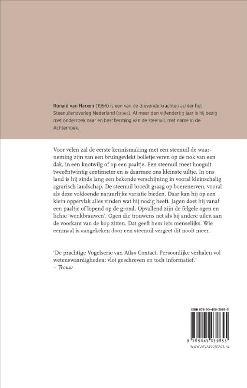 De steenuil / De Vogelserie / 23 achterkant