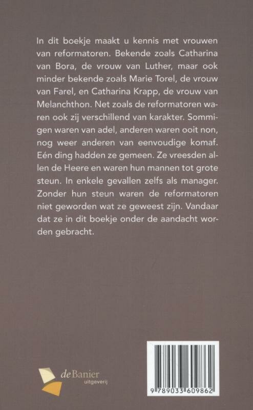 Vrouwen van reformatoren achterkant
