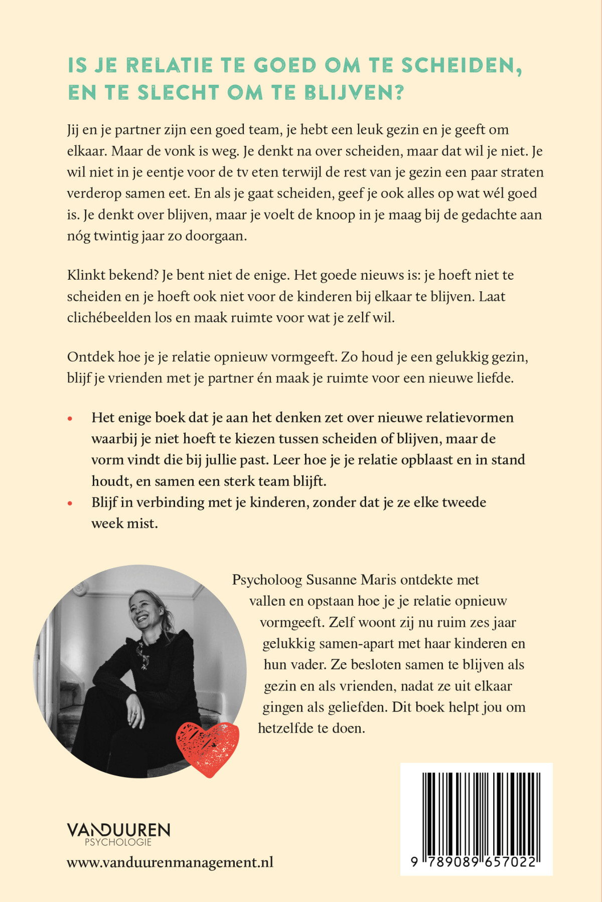 Keep the good, ditch the bad achterkant