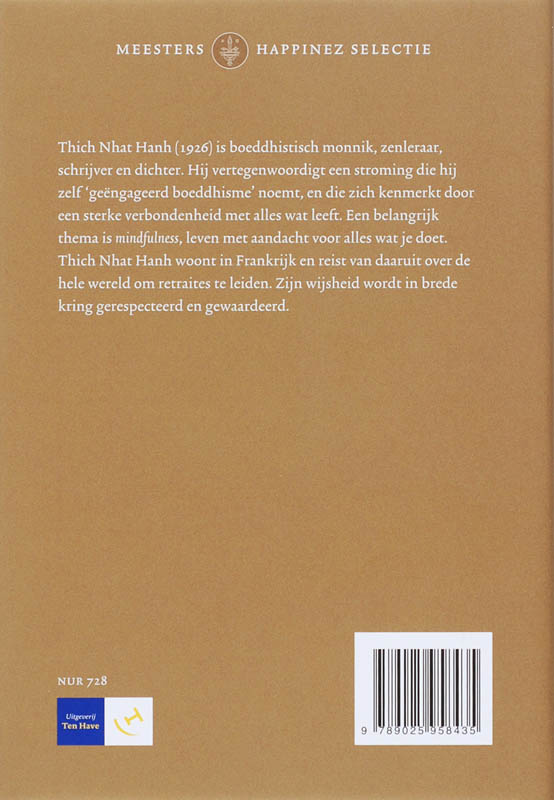 De Mooiste Wijze Teksten Van Thich Nhat Hanh achterkant