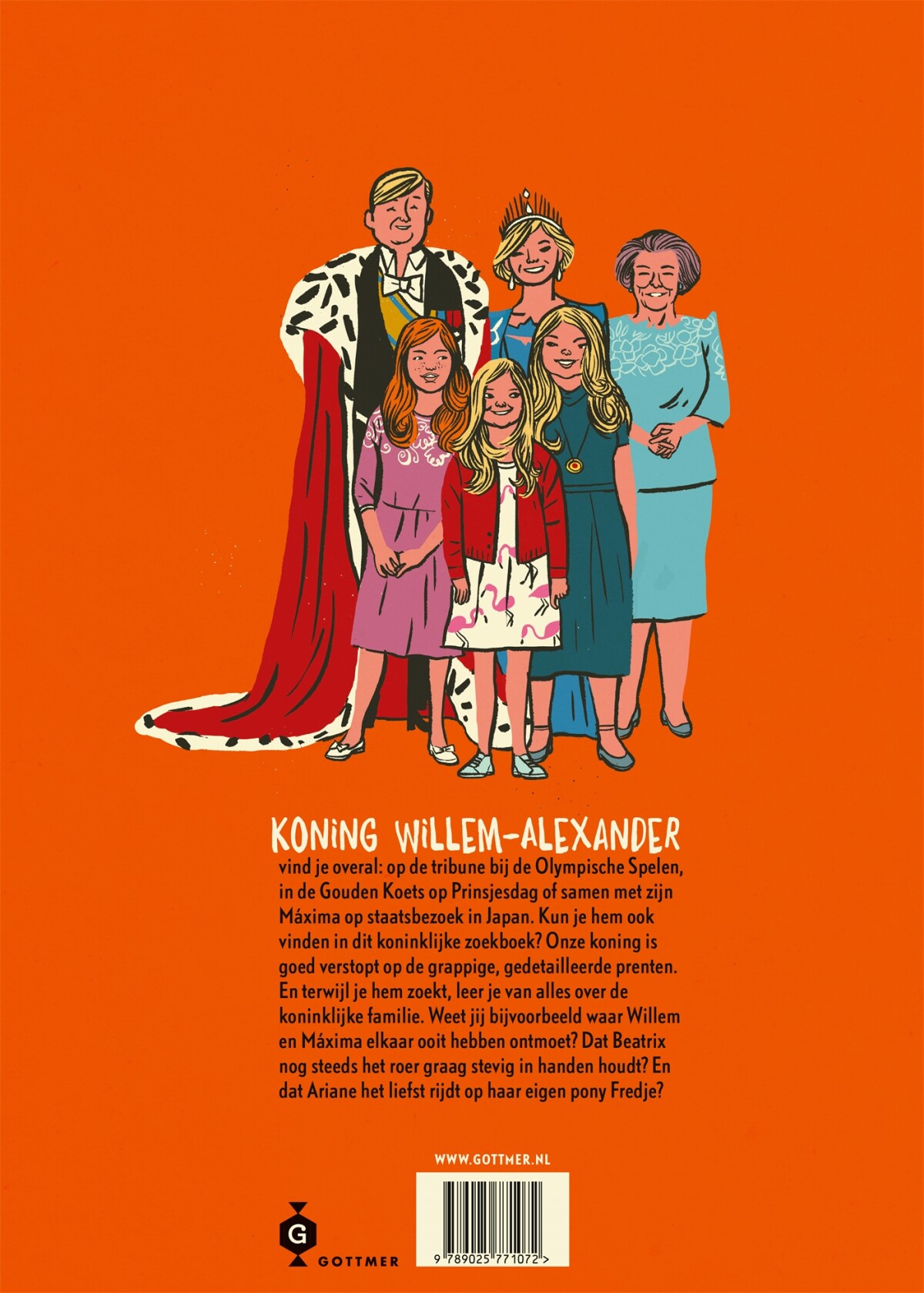 Waar is Willem? achterkant