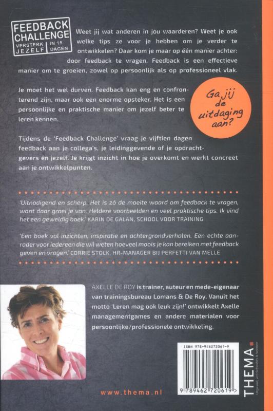 Feedback challenge achterkant