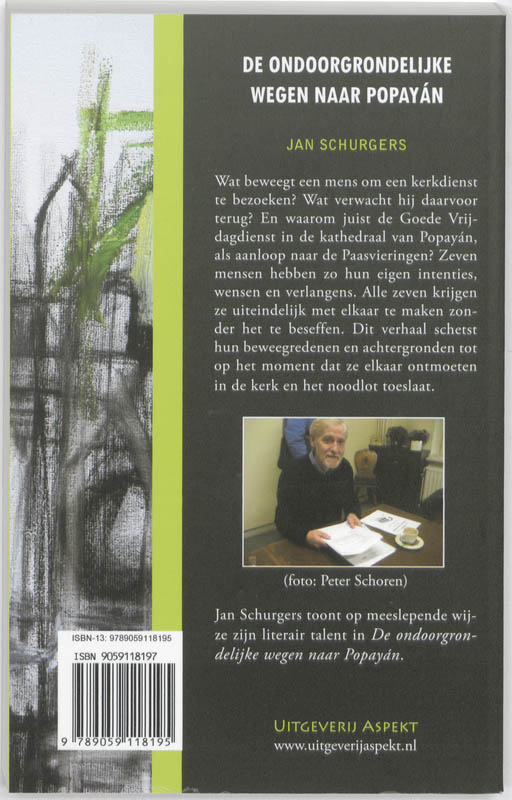 De ondoorgrondelijke wegen naar Popayan achterkant